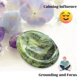 Amazing Gemstone Prehnite regalo ideal para quienes cuidan su bienestar.