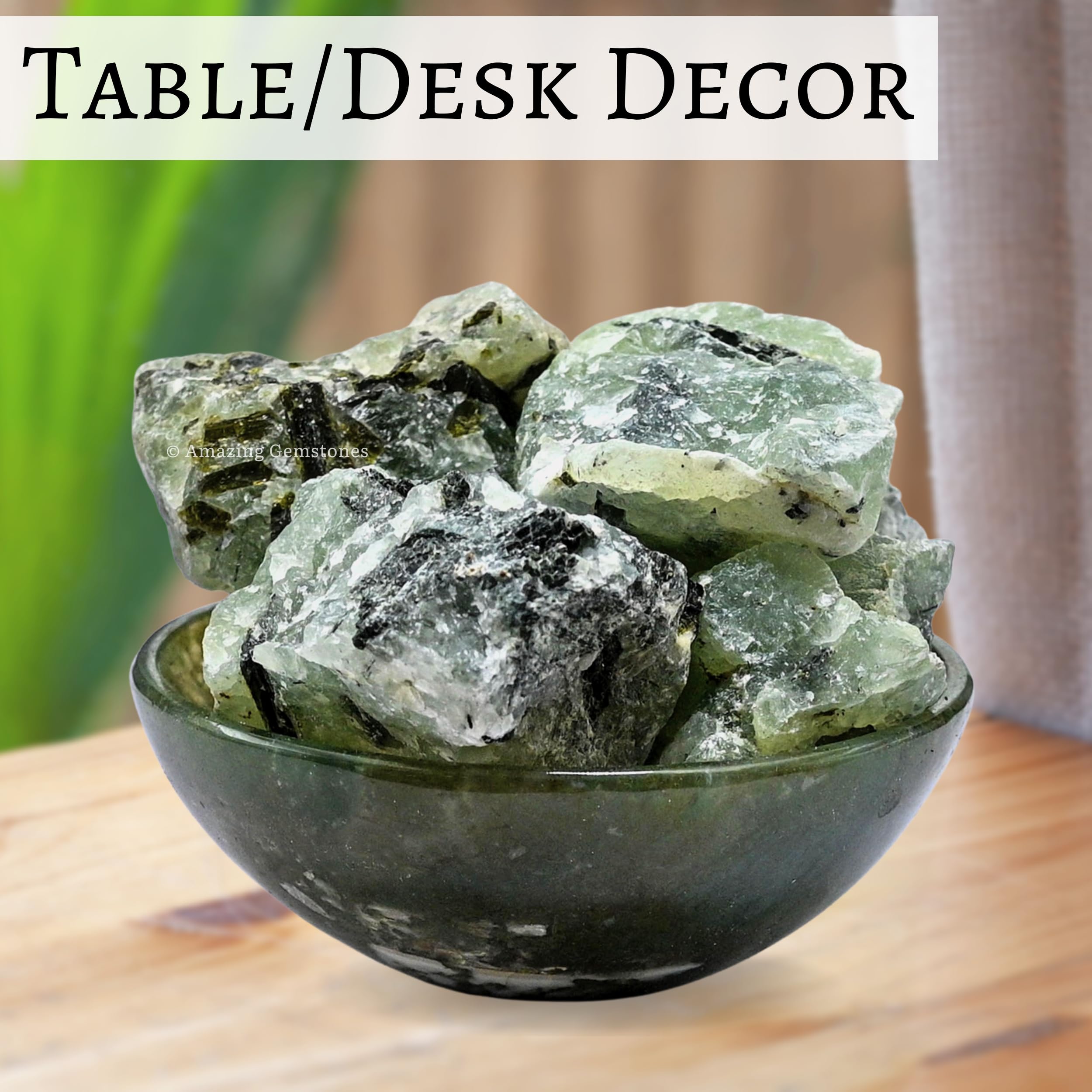 Amazing Gemstone Prehnite: uso en meditacion para armonía del espacio.