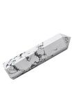Amazing Gemstone, punta cristal howlita energizante para meditaciones y reiki