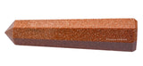 Amazing Gemstone Red Goldstone torre cristal, rejilla de cristales con Reiki