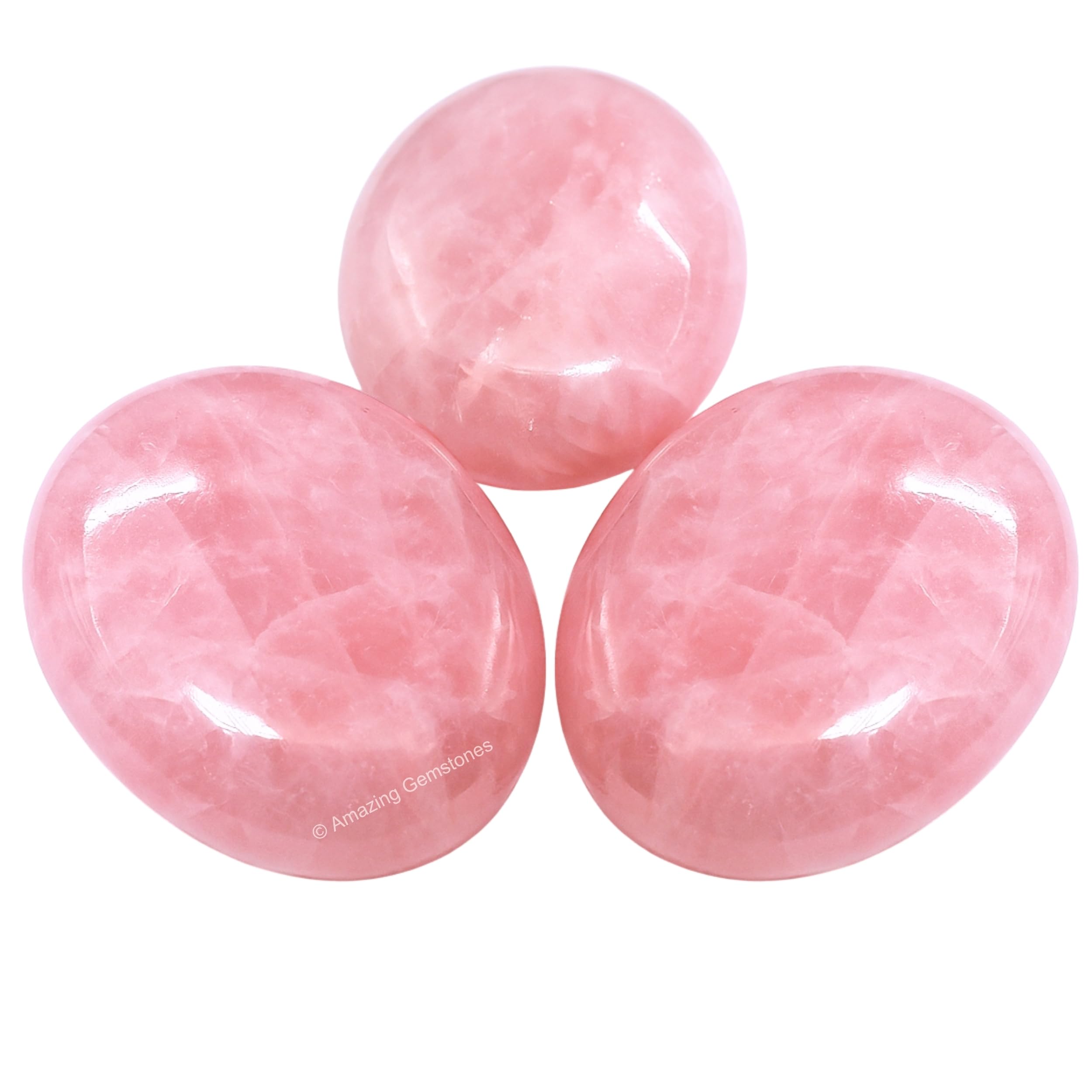 Amazing Gemstone cristal de cuarzo rosa para reiki y prácticas espirituales.