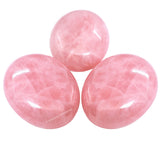 Amazing Gemstone cristal de cuarzo rosa para reiki y prácticas espirituales.