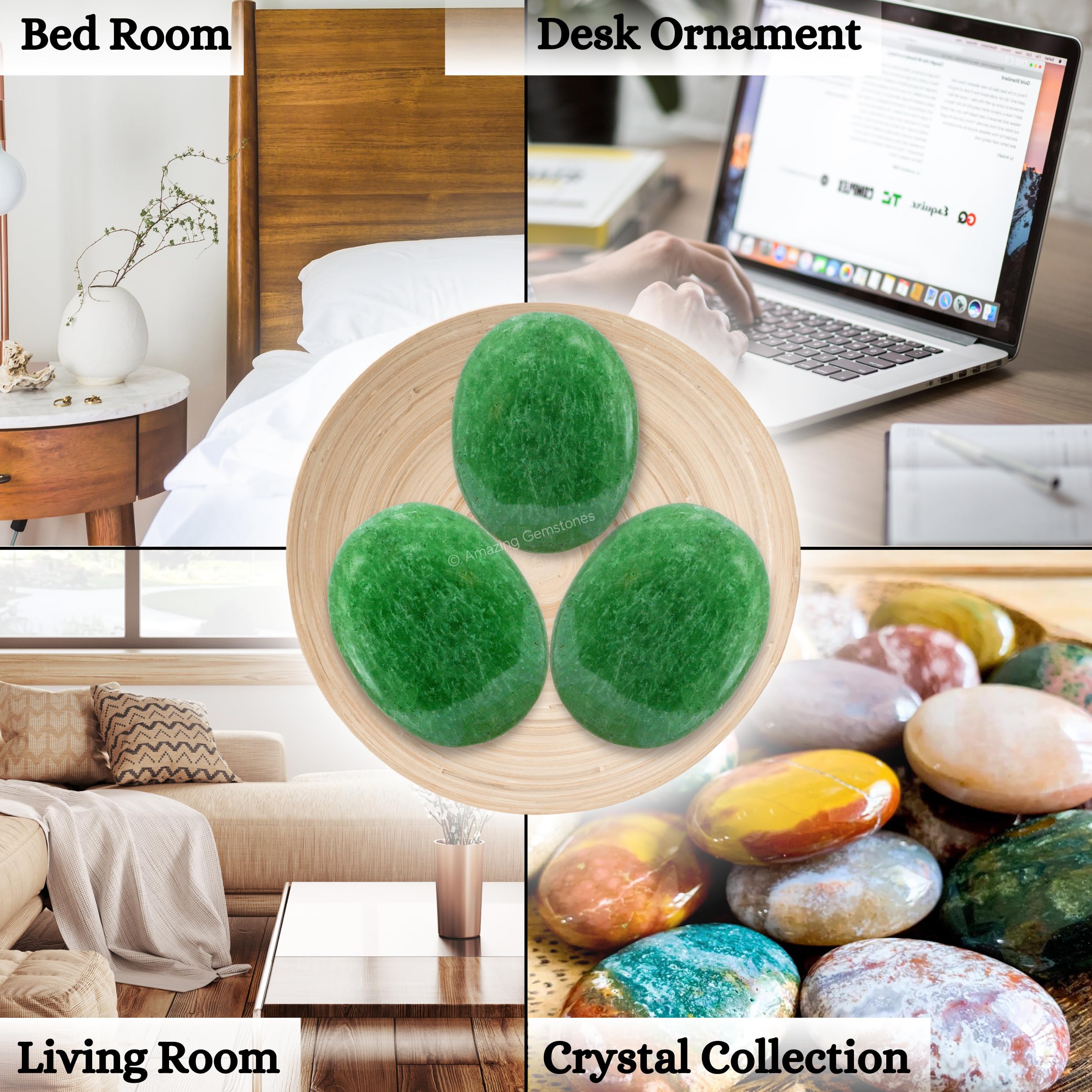 Amazing Gemstone: regalo perfecto para fechas especiales con piedra verde.