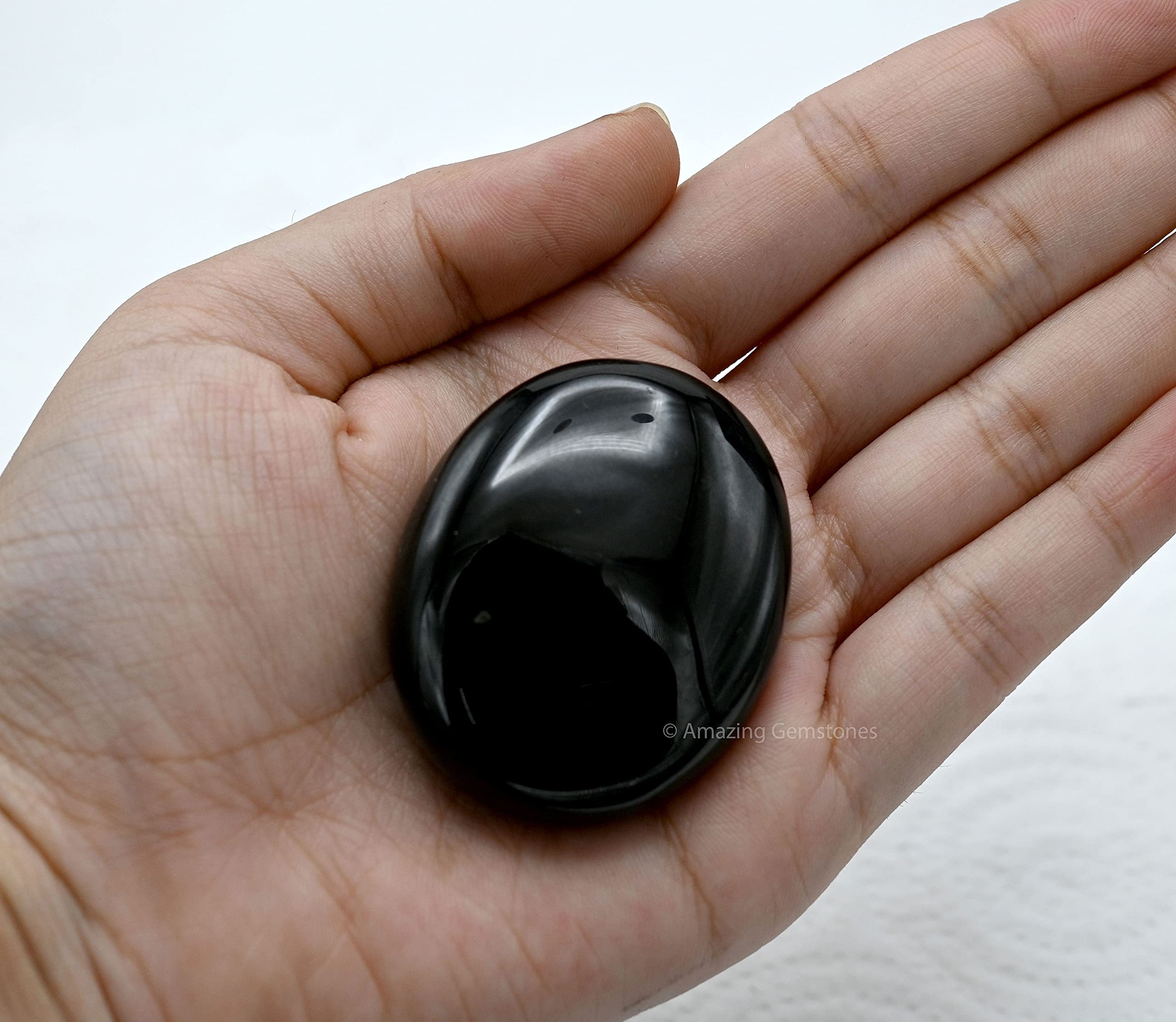Amazing Gemstone: regalo perfecto para mujeres, ágata negra.