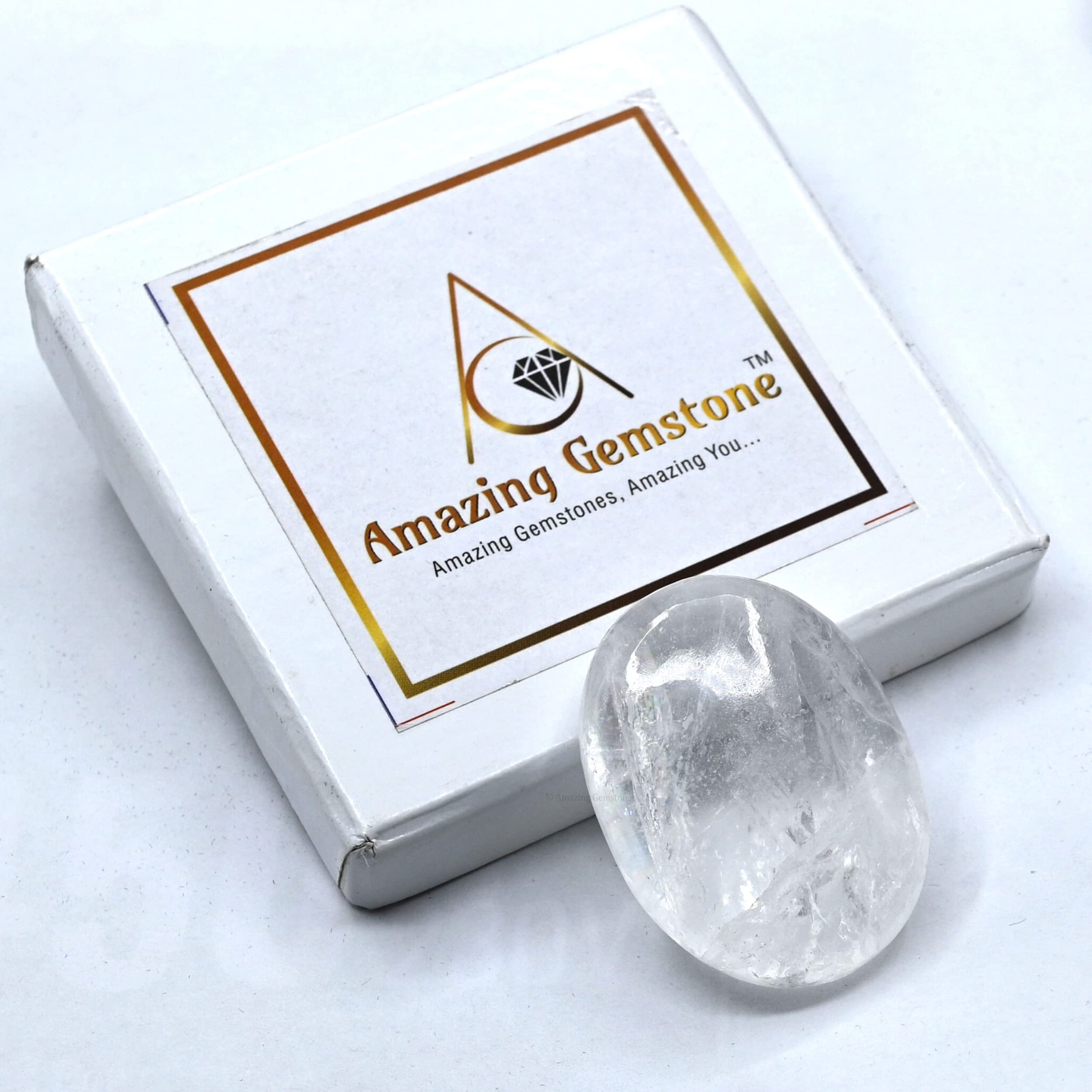Amazing Gemstone regalo navideño único con cuarzo claro