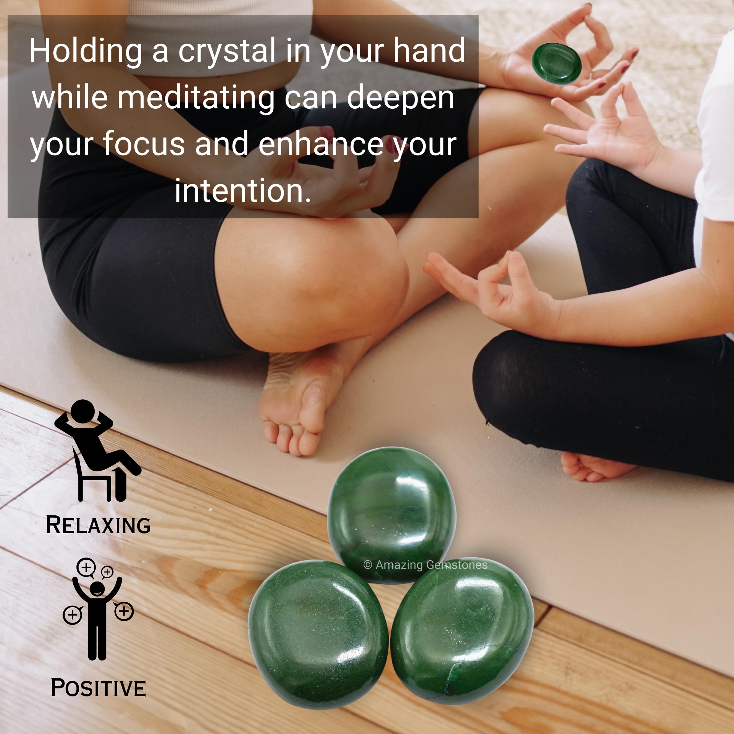 Amazing Gemstone: regalo ideal para ocasiones especiales, piedra palma significativa para mujeres.