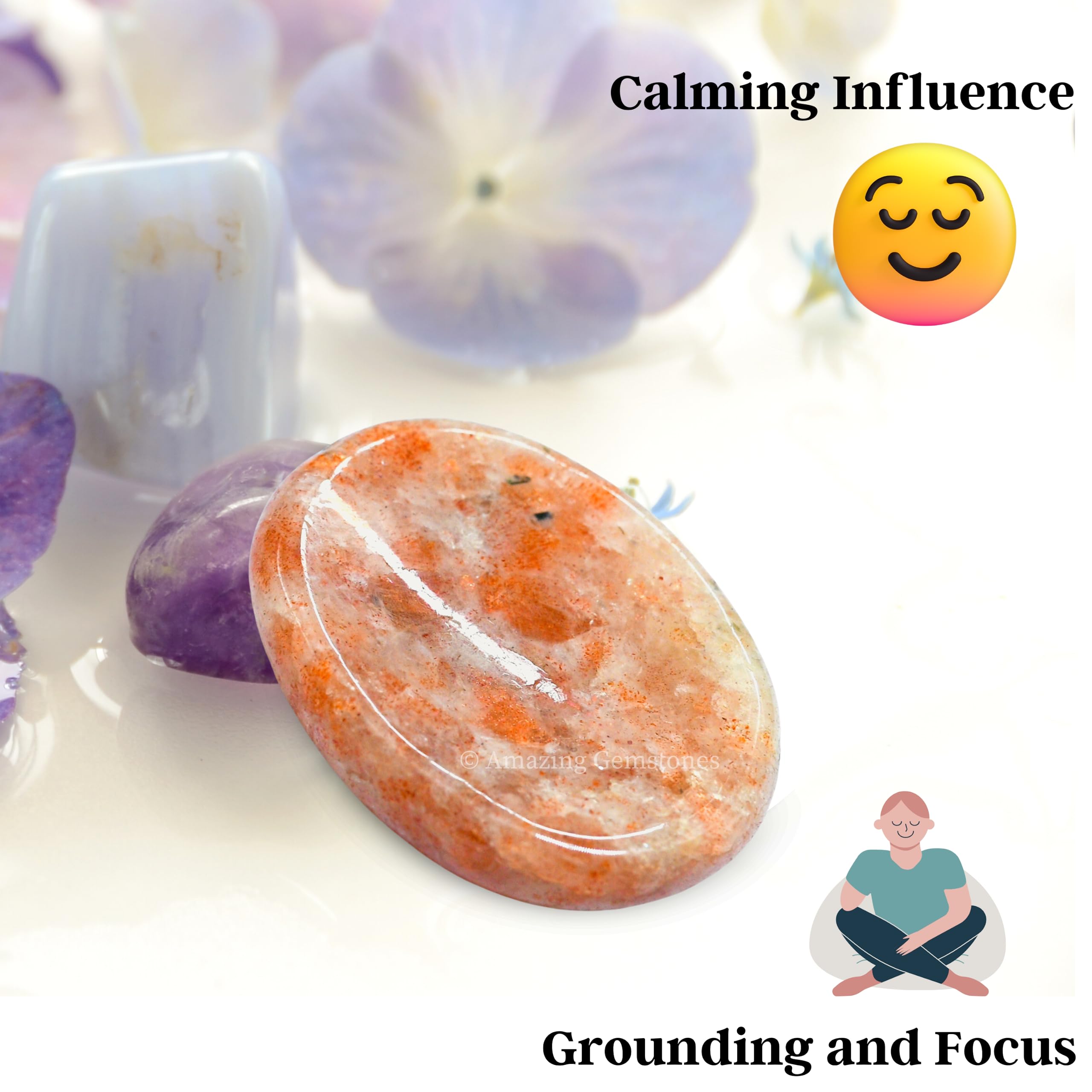 Amazing Gemstone regalo-piedra-sol: opción pensada para calma y bienestar