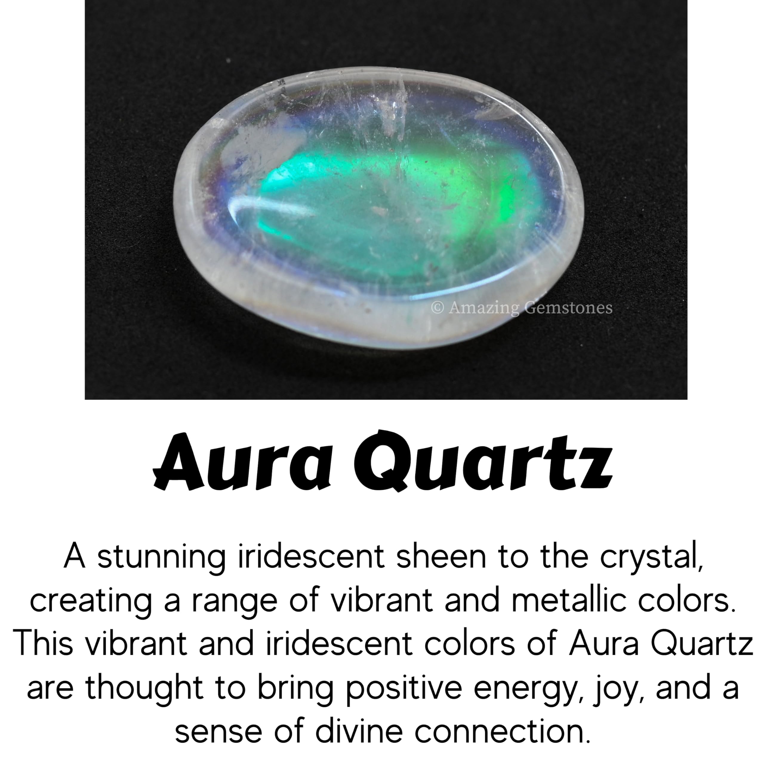Amazing Gemstone regalo para relajación, opción considerada para fiestas o gestos de cuidado.