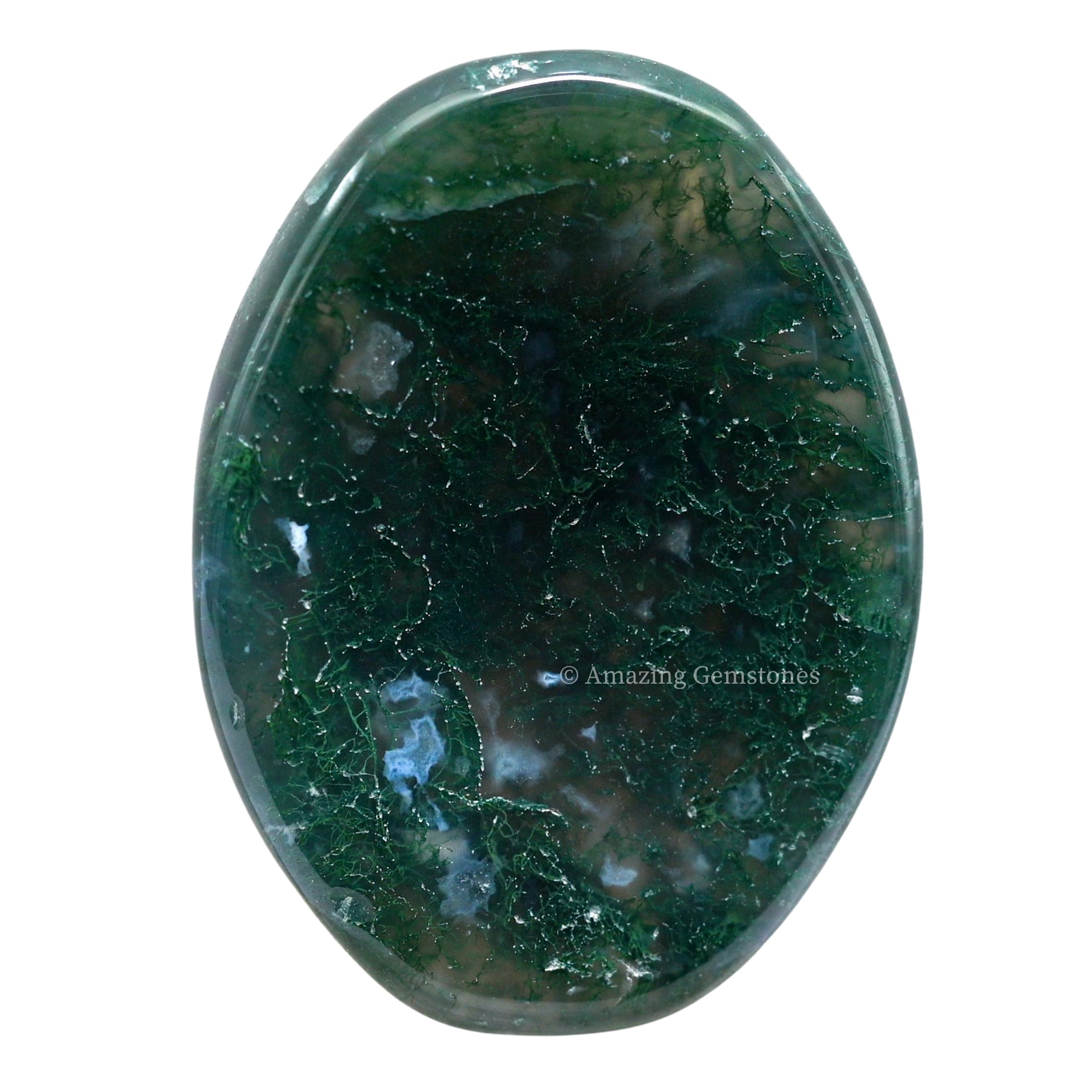 Piedra de regalo relax Amazing Gemstone Moss Agate para momentos de bienestar.