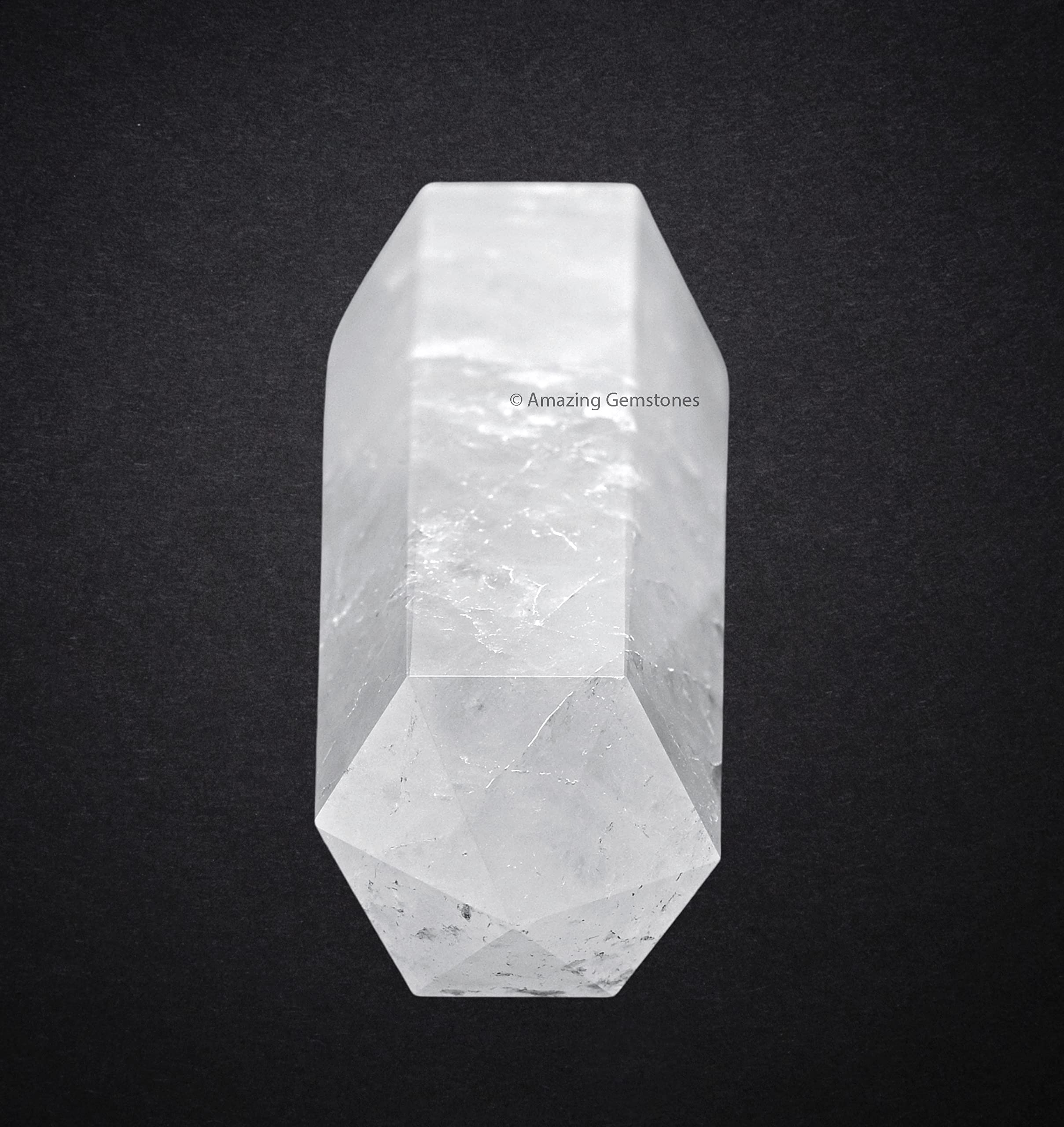 Amazing Gemstone relajación y meditación con cuarzo claro para calma y claridad