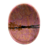 Rhodonita rosa de Amazing Gemstone lista para meditación y concentración