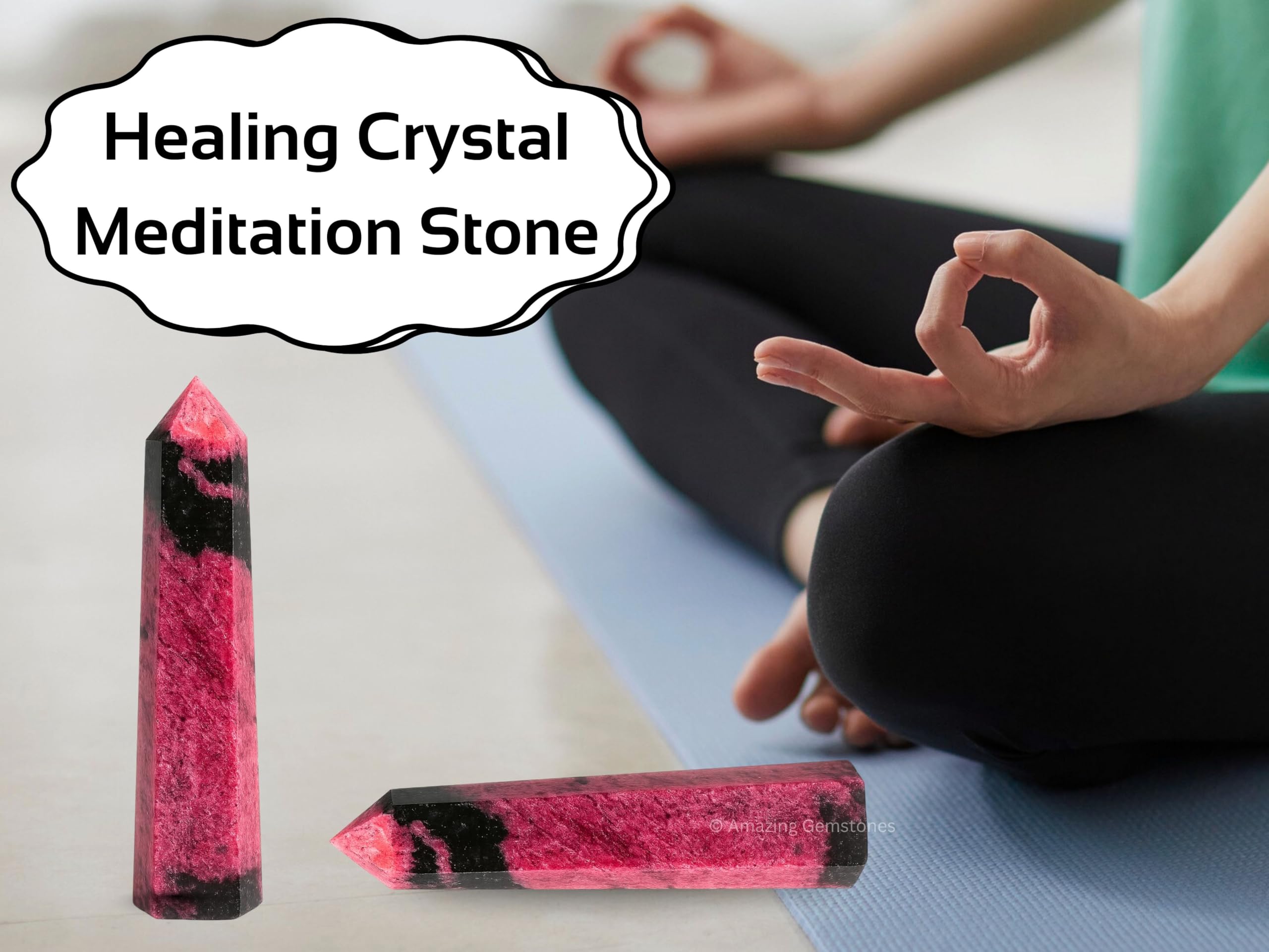 Amazing Gemstone Rhodonite: uso como centro de red de cristales y meditaciones.