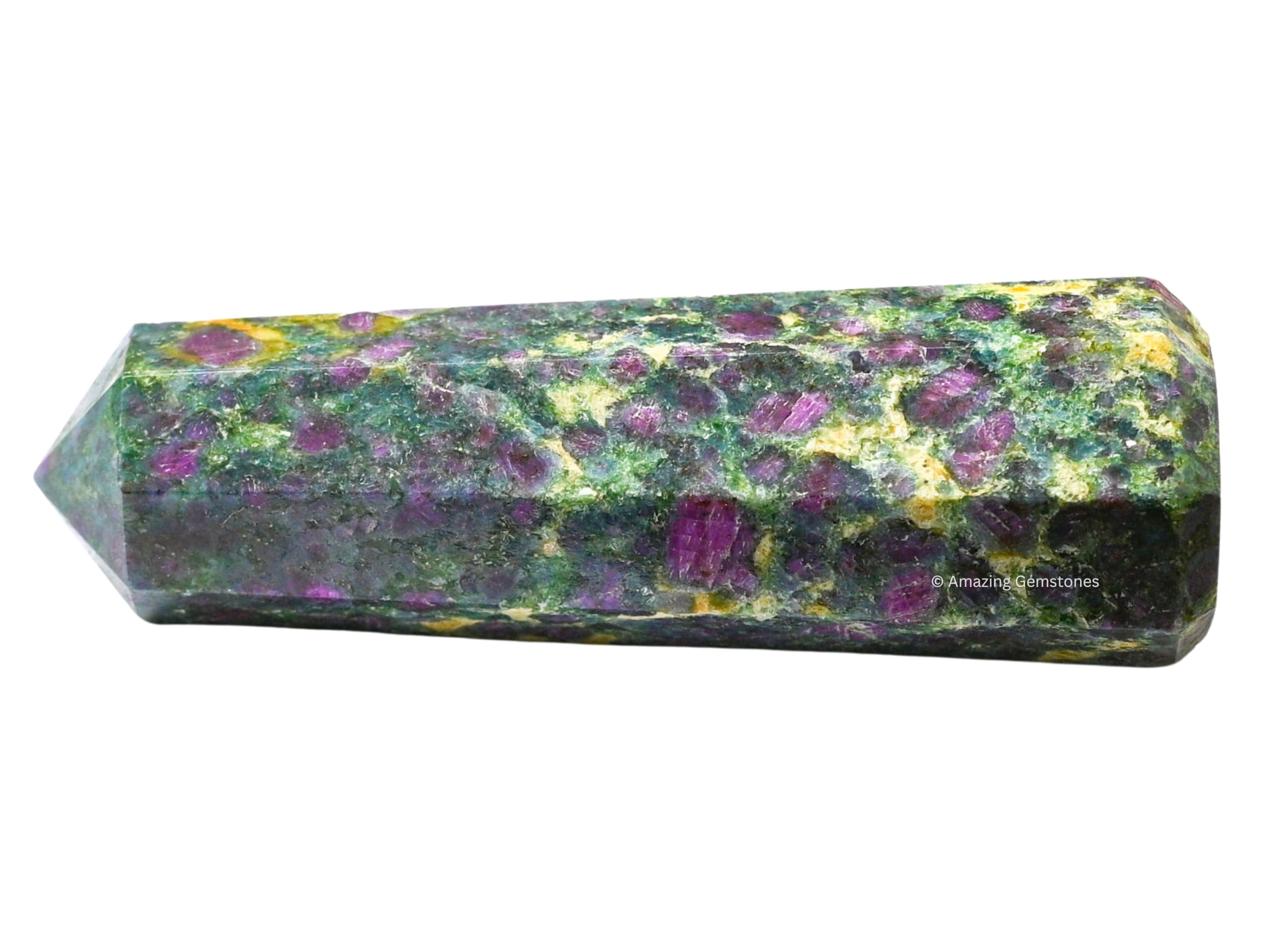 Amazing Gemstone punta cristal para reiki y enfoque meditativo.