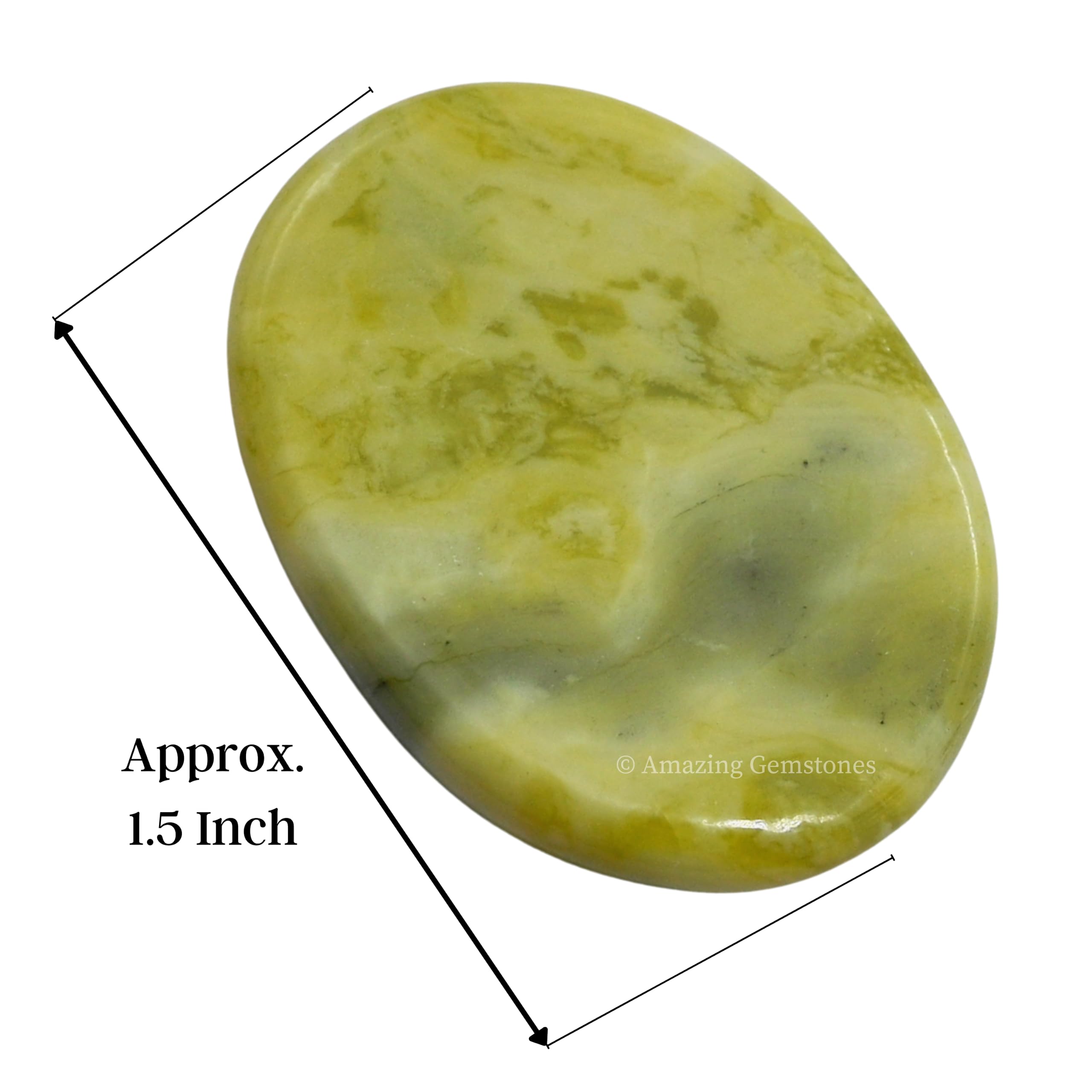 Amazing Gemstone Serpentina facilita la concentración durante la meditación diaria.