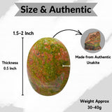 Amazing Gemstone set de piedras Unakite para decorar y regalar.