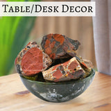 Amazing Gemstone Spotted Jasper, tamaño compacto, fácil de usar en proyectos de bricolaje.