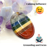 Amazing Gemstone textura-natural: textura natural que enriquece la experiencia táctil durante la meditación.