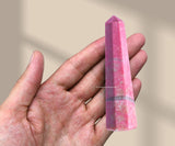 Amazing Gemstone Thulite cuadrícula de cristal para sanación