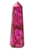 Amazing Gemstone torre cristal cobalto-calcita purifica energías del hogar.
