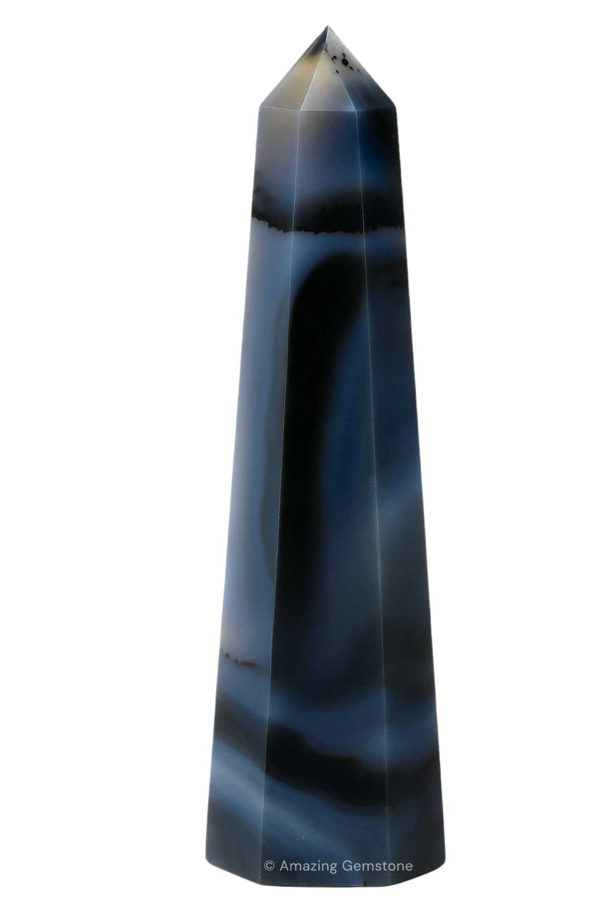 Amazing Gemstone torre cristal dendrita agata, para purificar energía y reenergizar espacios.