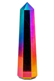 Amazing Gemstone torre cristal cuarzo aura titanio purifica la energía de la habitación.