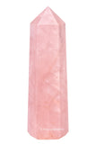 Torre de cuarzo rosa de Amazing Gemstone para purificar y elevar la energía del entorno