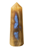Amazing Gemstone torre cristal Sol Luna: punta para equilibrar energías del ambiente.