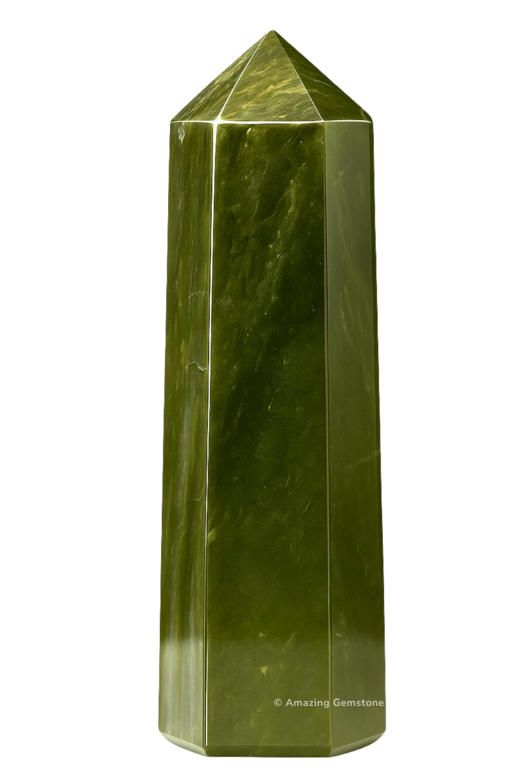 Amazing Gemstone torre cristal Vesuvianita de 5-6 pulgadas para purificar energía