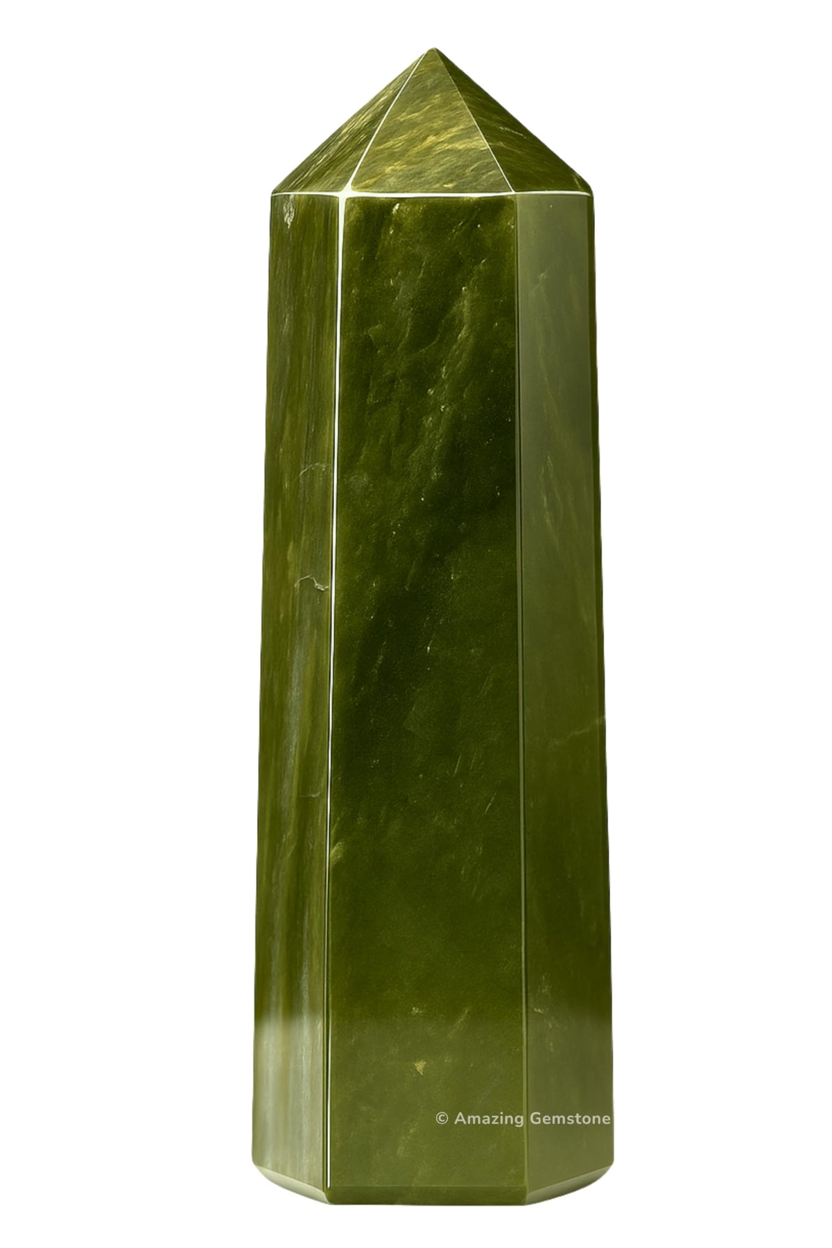 Amazing Gemstone torre cristal Vesuvianita de 5-6 pulgadas para purificar energía