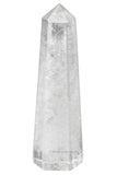 Amazing Gemstone torre de cuarzo claro para purificar y energizar espacios