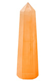 Amazing Gemstone torres selenita naranja purifican la energía del espacio