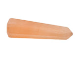 Amazing Gemstone torre selenita naranja ideal para Reiki y balance emocional