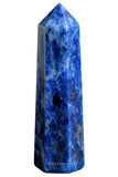 Amazing Gemstone torres sodalita cristal frontal eleva energía y claridad mental.