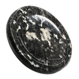 Amazing Gemstone Tourmalina Blanca frente: ideal para equilibrio energético en meditación.
