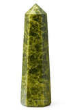 Amazing Gemstone: Punta de tourmalina verde en torre cristal matriz, energiza y purifica el ambiente.