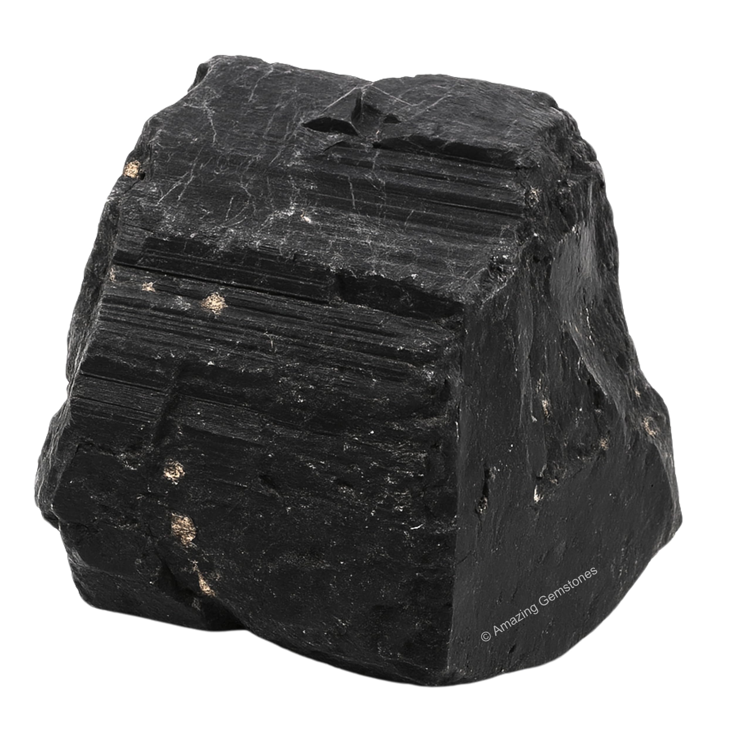 Amazing Gemstone turmalina negra cristal crudo, protección energética para tu espacio.