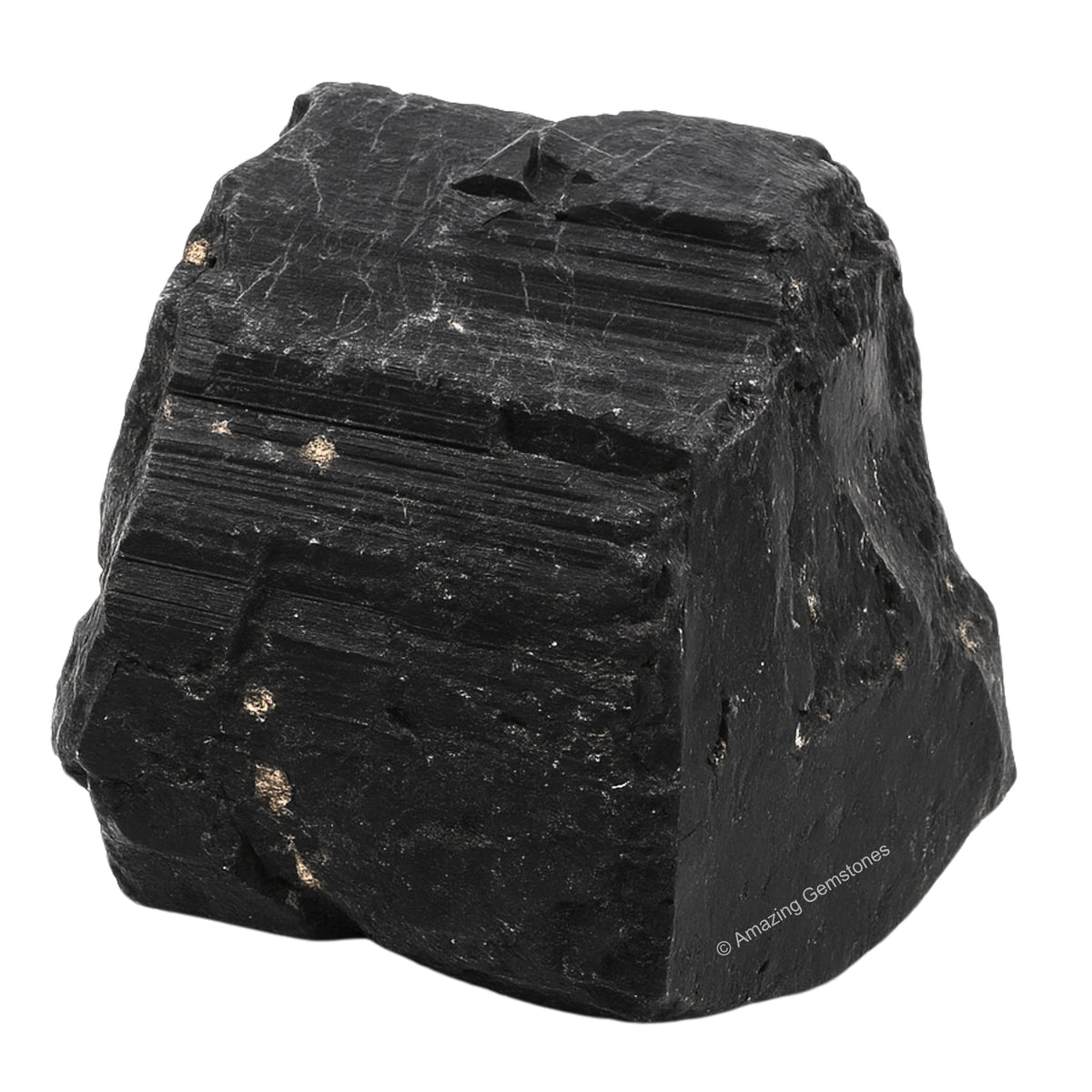 Amazing Gemstone turmalina negra cristal crudo, protección energética para tu espacio.