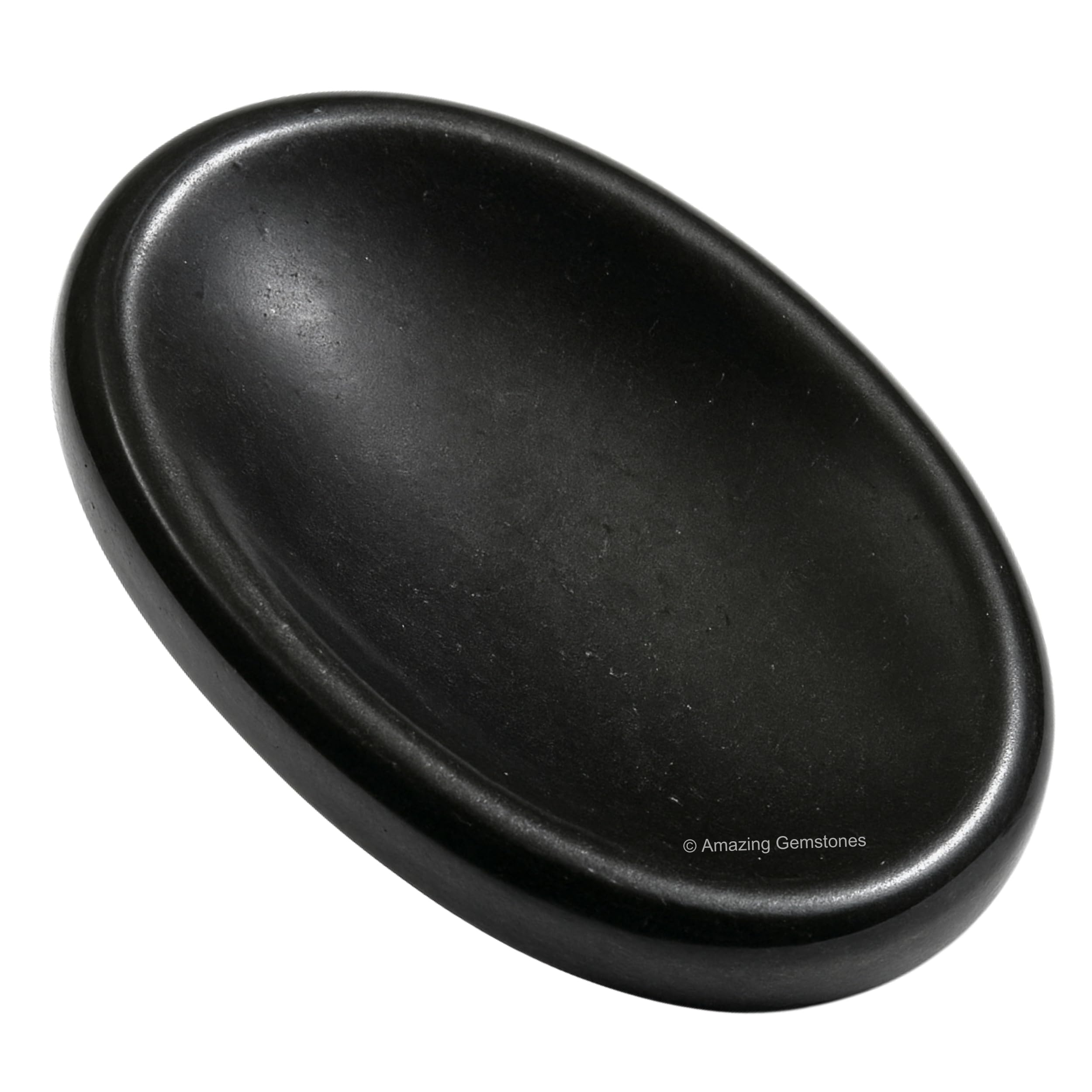 Amazing Gemstone turmalina negra en palma para meditación y relajación.