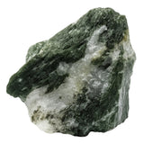Amazing Gemstone turmalina verde con cuarzo crudo, textura rústica para proyectos creativos.