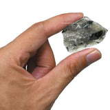 Amazing Gemstone turmalina verde con cuarzo crudo, regalo perfecto para coleccionistas.
