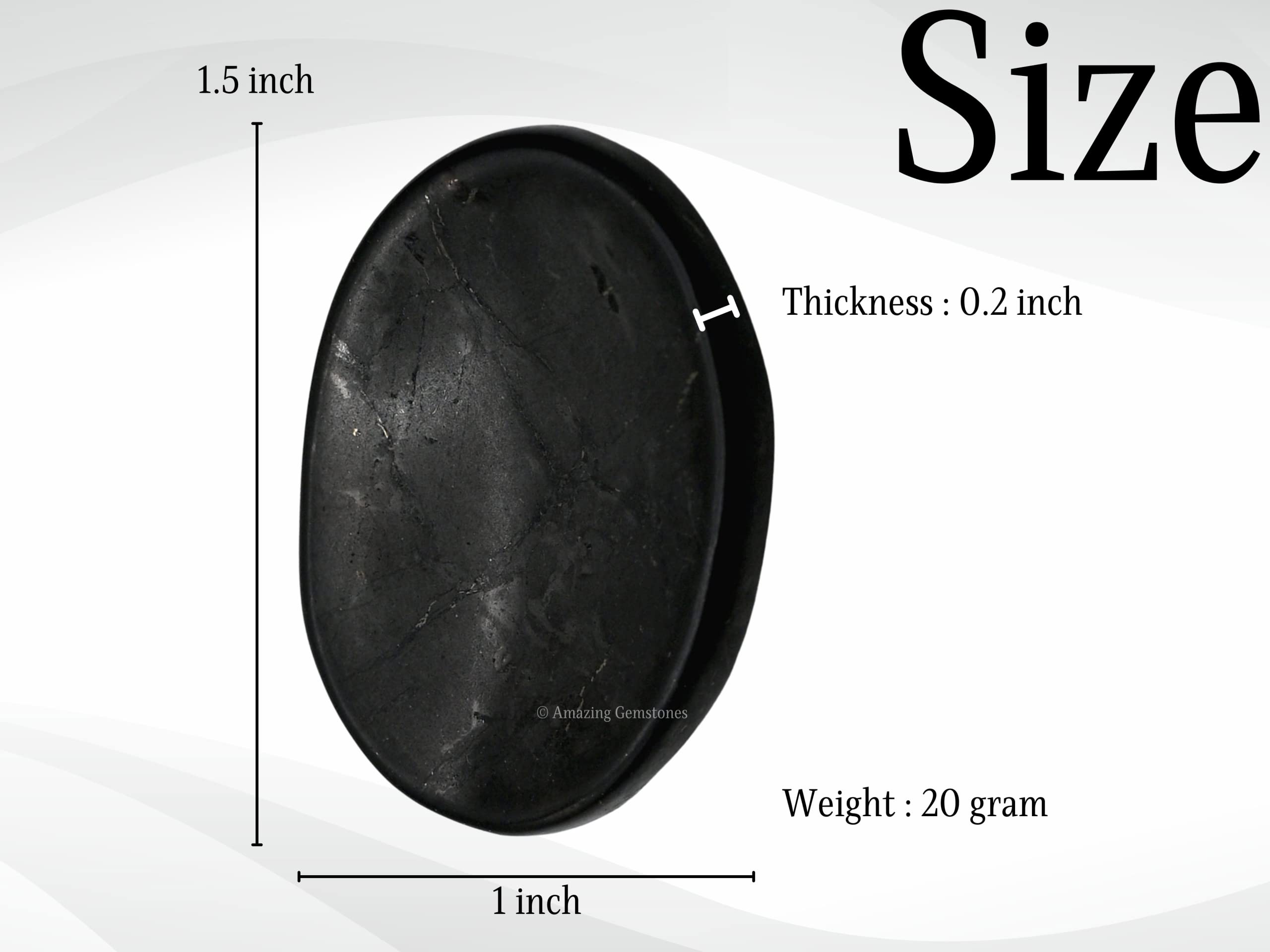 Amazing Gemstone: uso diario de la piedra shungite para relajacion y concentracion