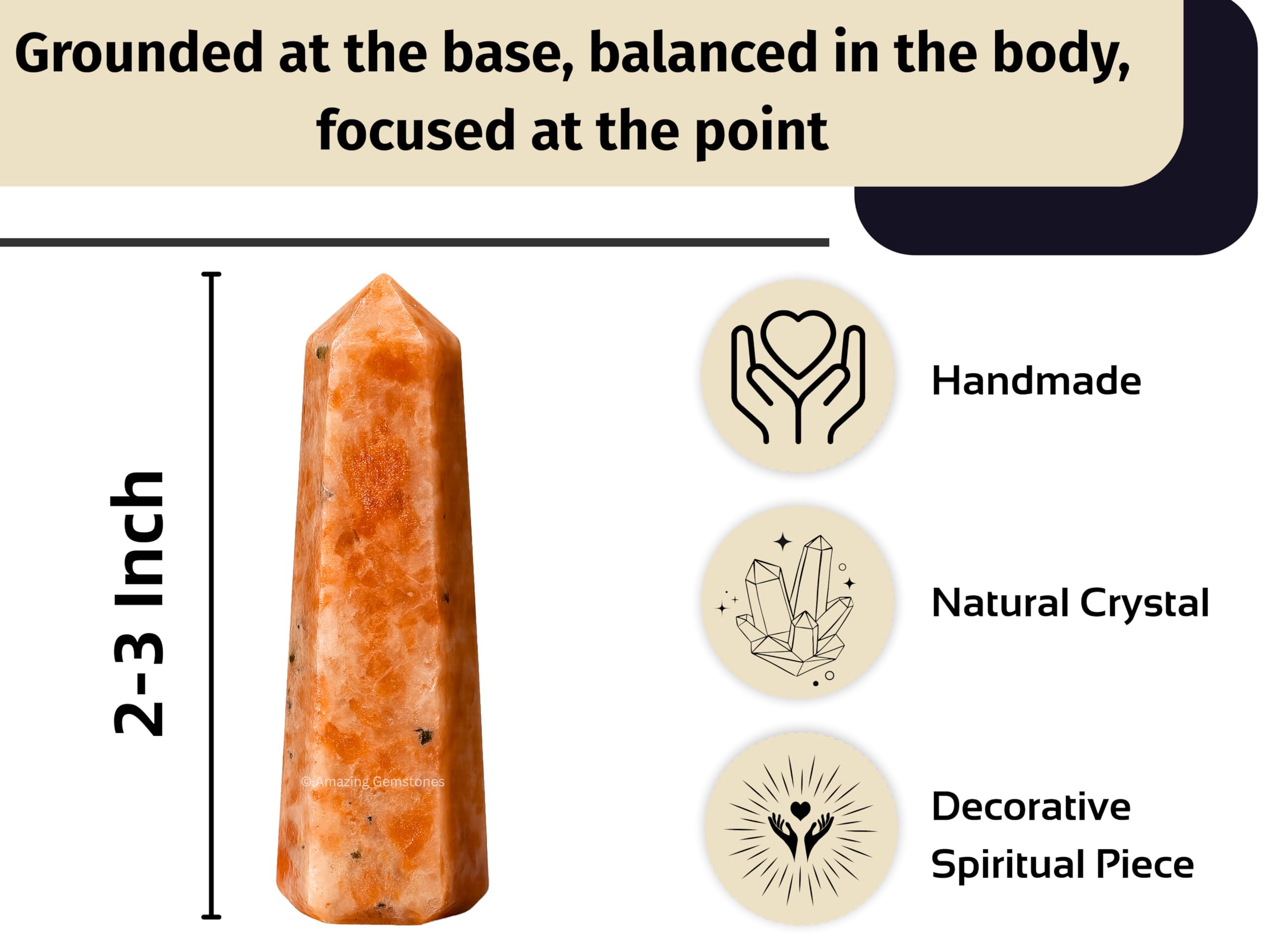 Uso de Amazing Gemstone para energizar el ambiente con Sunstone.