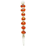 Amazing Gemstone varita chakra cristal aventurina roja para meditaciones profundas