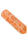 Amazing Gemstone varita cristal piedra solar enfoque energizante para meditaciones