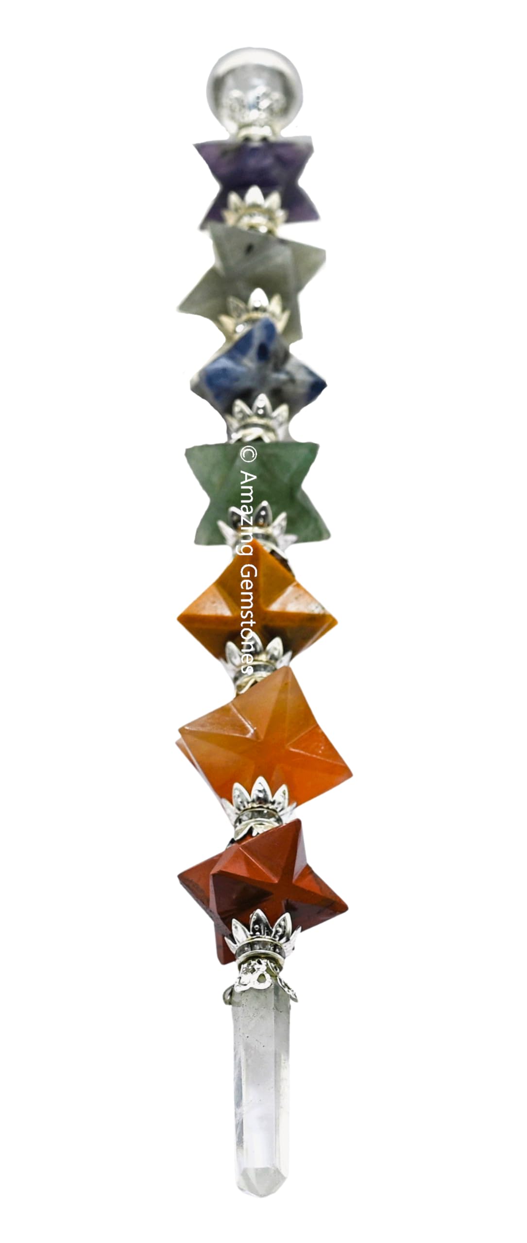 Amazing Gemstone varita cristal sanacion energia para rituales