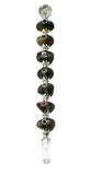 Amazing Gemstone varita labradorita para rituales Wiccan y hechizos de intención.