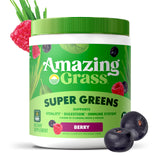 Amazing Grass Greens Superfood batido berry para energía diaria