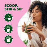 Amazing Grass Greens Superfood sabor berry en batido refrescante