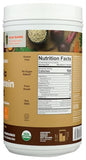 Amazing Grass Organic Plant Protein mezcla de ingredientes con verduras y proteínas