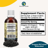 Gotero de Amazing Herbs Aceite de Orégano para diluir y consumir.